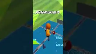 Fortnite on a Wii is crazy💀 #fortnite