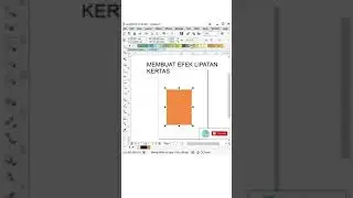 Membuat Efek lipat kertas di CorelDrawx7
