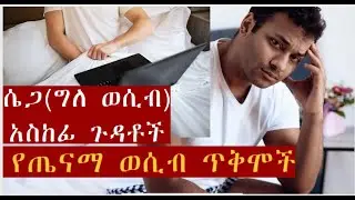 የሴጋ (ግለወሲብ) አስከፊ ጉዳቶች   || በትዳር ያሉ ወንዶች 52 ሴቶች 48 ፐርሰንት|| Disadvantage of Masturbation