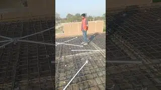 Slab me Pipe Fitting kaise kare  || #construction #ratanconstruction