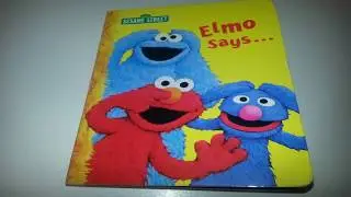 Elmo Says... (Sesame Street) - Read Aloud