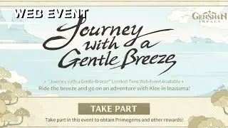 [WEB EVENT] Journey with a Gentle Breeze - Genshin Impact