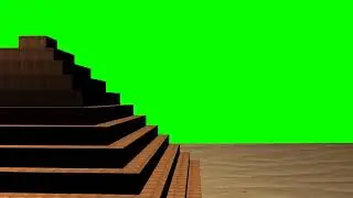 3D Pyramid with sand and Green Screen FX Effect, free for personal use
