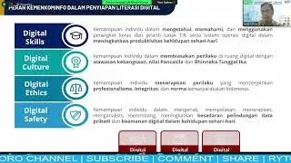 Peran Kemenkominfo Dalam Penyiapan Literiasi Digital | KOMIK-2021 | #3