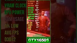 Short GTX 1650 Super Cyberpunk 2077  Vulcan Informática