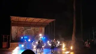Файер шоу в Яхонты Тарусса(2)