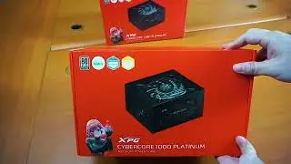 Unboxing PSU XPG Cybercore 1000W & 1300W PLATINUM dari ADATA