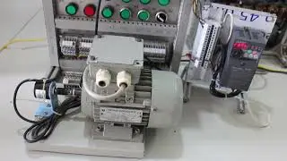 Demo điều khiển biến tần Mitsubishi qua truyền thông trực tiếp