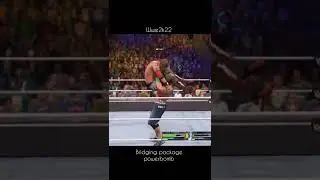 Extreme Bridging Package Powerbomb by John cena | 