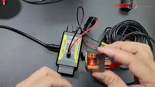 How to use Godiag GT106 Plus to do relay test for 12V Car - obd2shop.co.uk