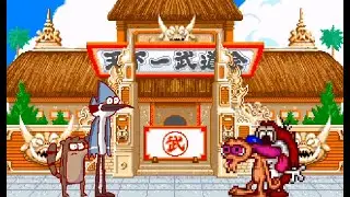 MUGEN Request [234]: Mordecai & Rigby vs. Ren & Stimpy