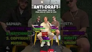 Drafting Without Knowing the Topic (Things Against Twitch TOS)