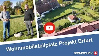 Erfurt Wohnmobilstellplatz Projekt. Neue Stellplätze braucht das Land. WOMOCLICK