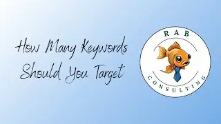 How Many Keywords Should You Target Per Page