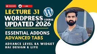 Essential Addons Advanced Tabs Widget Tutorial | Elementor Tabs (Step by Step) #advancedtabs