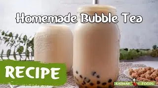 Homemade Boba Bubble Milk Tea | Have a boun-TEA-ful Year of the Tiger 🐯
