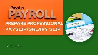 Prepare a Dynamic Payslip in Excel | Maximize Your Payslip Efficiency With Excel Hacks |