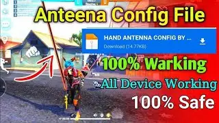 Free Fire Antenna Glitch Config File || AUTO HEADSHOT & ANTENA FILE || New Update Wall Hack Config 🔥