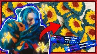 crochet hyperfocus mid Twitch stream