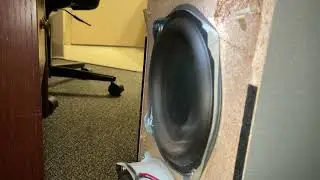Panasonic dual subwoofer test