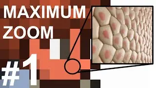 Can you beat Terraria at 200% ZOOM!? | Terraria maximum zoom playthrough episode 1