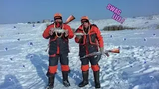 Рыбалка на форель зимой на пасту / 1 Часть !