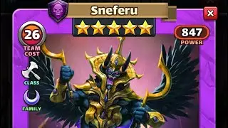 Sneferu der neue Held in der Season V