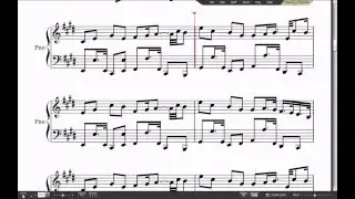[MIDI + SHEET MUSIC] Tom's Dog -Asdfmovie5 theme FULL VERSION (Piano Transcription)