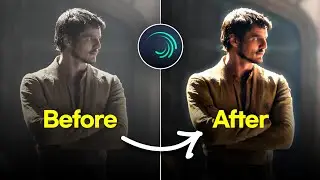 Color grading and HDR effect in alight motion.