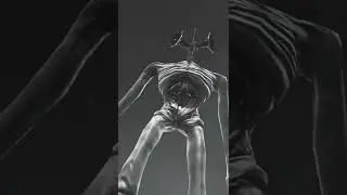 The siren head black