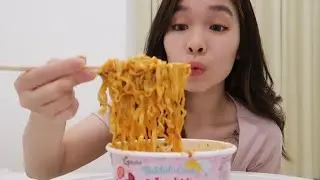 MUKBANG Samyang Carbonara Cup JUMBO