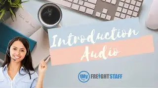 WORK FROM HOME| How to make Intro Audio Link for Virtual Assistant application in My Freight Staff