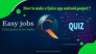 How to Build a Quiz App in Android Studio | Step-by-Step Tutorial