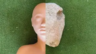 ASMR | Massaging a Rock Into a Person