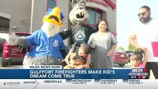 Gulfport Fire Department makes child’s firefighter dream come true