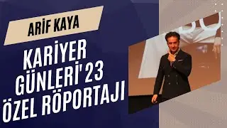 HugoBoss İzmir Genel Müdürü Arif Kaya | Kariyer Günleri’23 Özel Röportajları Bölüm 6