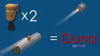 KSP: 2 Twitch Engines To DUNA (or Eve)