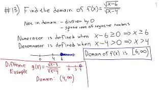 Math12550 Exam 1 Review Part 1 of 3: Functions
