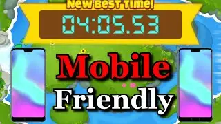 BTD6 Race 📱Mobile Friendly📱 Safe & Easy Tutorial  | Minimum Monkey Knowledge (Ready Set No)