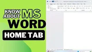 Ms word course part 1 | Home tab | AJ TECHNOLOGY  ||