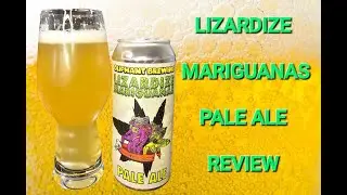 Lizardize Mariguanas Pale Ale Review. #craft #beer #review