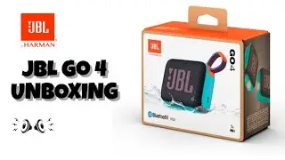 Unboxing! JBL Go 4 Portable Waterproof Bluetooth Speaker || Future Field