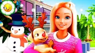 Barbie Dreamhouse Adventures #4  Новогоднее обновление в Доме мечты Барби! Подарки и сюрпризы!