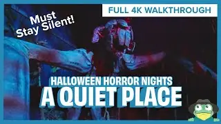 A Quiet Place FULL House Walkthrough | Halloween Horror Nights Universal Orlando
