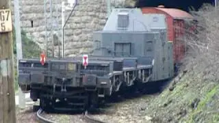 Pociąg Pancerny w Tunelu