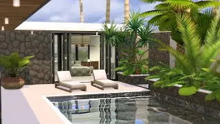 Private Tropical Villa | Stop Motion build | NO CC
