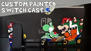 Mario Kart - Custom Painted Nintendo Switch Case