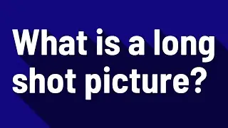 What is a long shot picture?