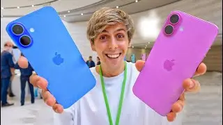 iPhone 16 HANDS-ON 📱‼️ (Massive Features, New Colors, Camera Control, Action Button, & More!)