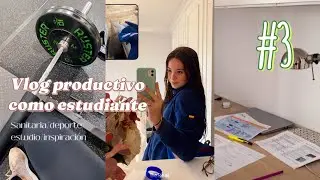 VLOG #3 PRODUCTIVO DE ESTUDIANTE DE 2 DE AP 👩🏼‍⚕️🧬 (muchos consejos/inspiración…)